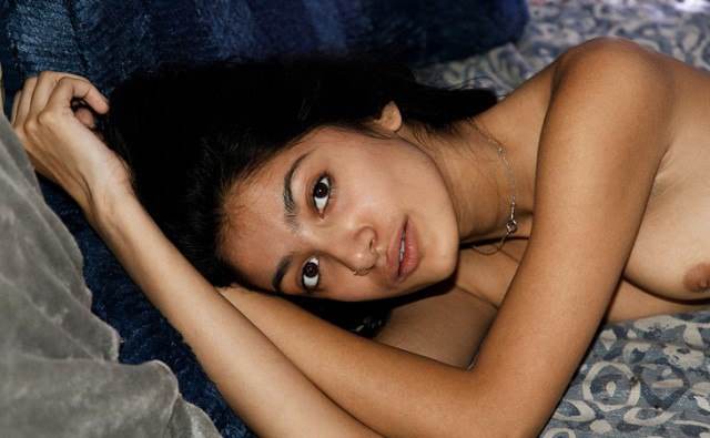 Nude hindi sexy photos hot girl laying naked on bed